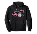 Soccer Auntie Funny Soccer Player Hoodie - Custom Art Print Men Women - T-Shirt, Sweatshirt, Hoodie