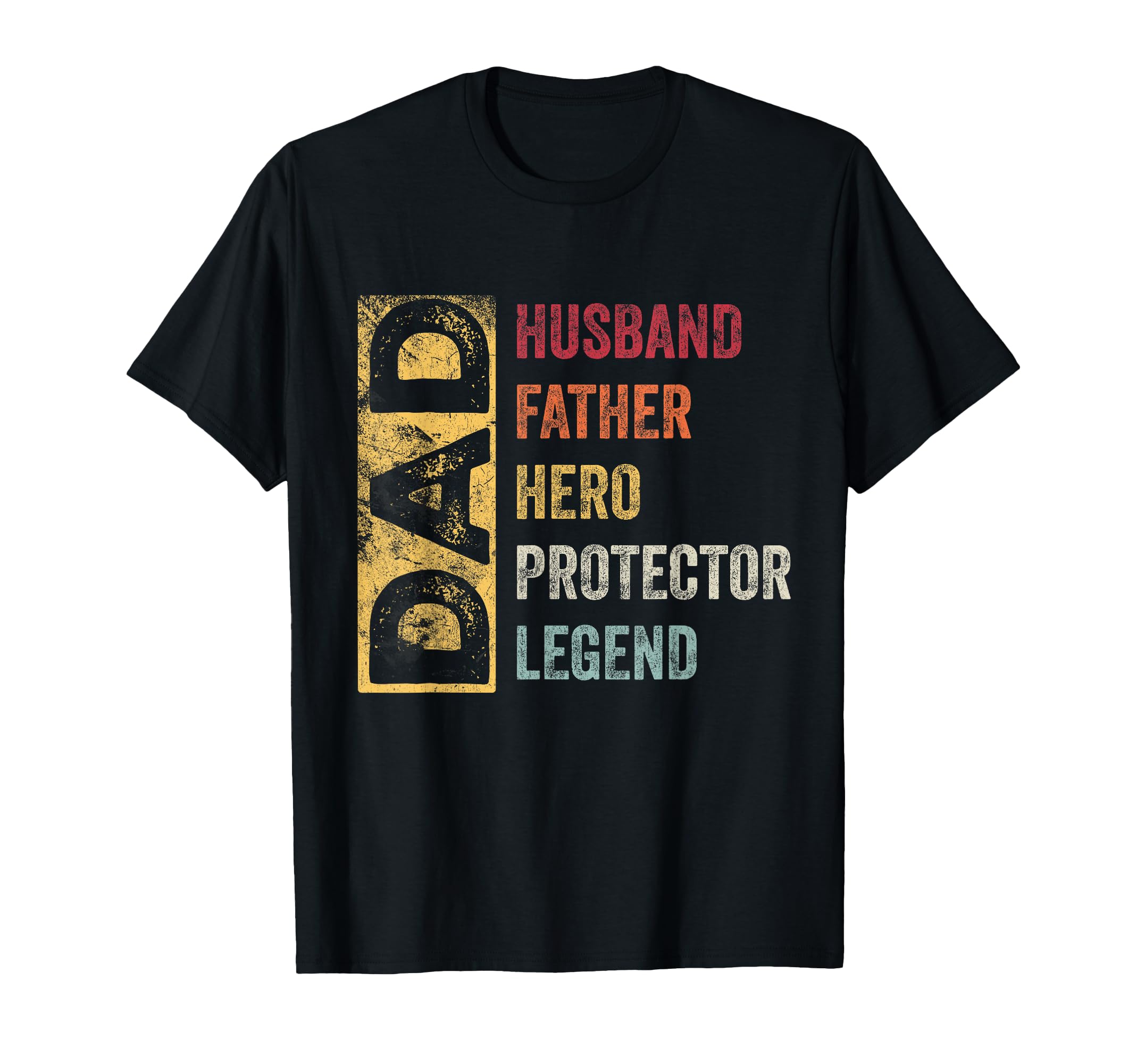 Husband Father Hero Protector Legend T-Shirt - Aesthetic Graphic Unisex - T-Shirt, Sweatshirt, Hoodie