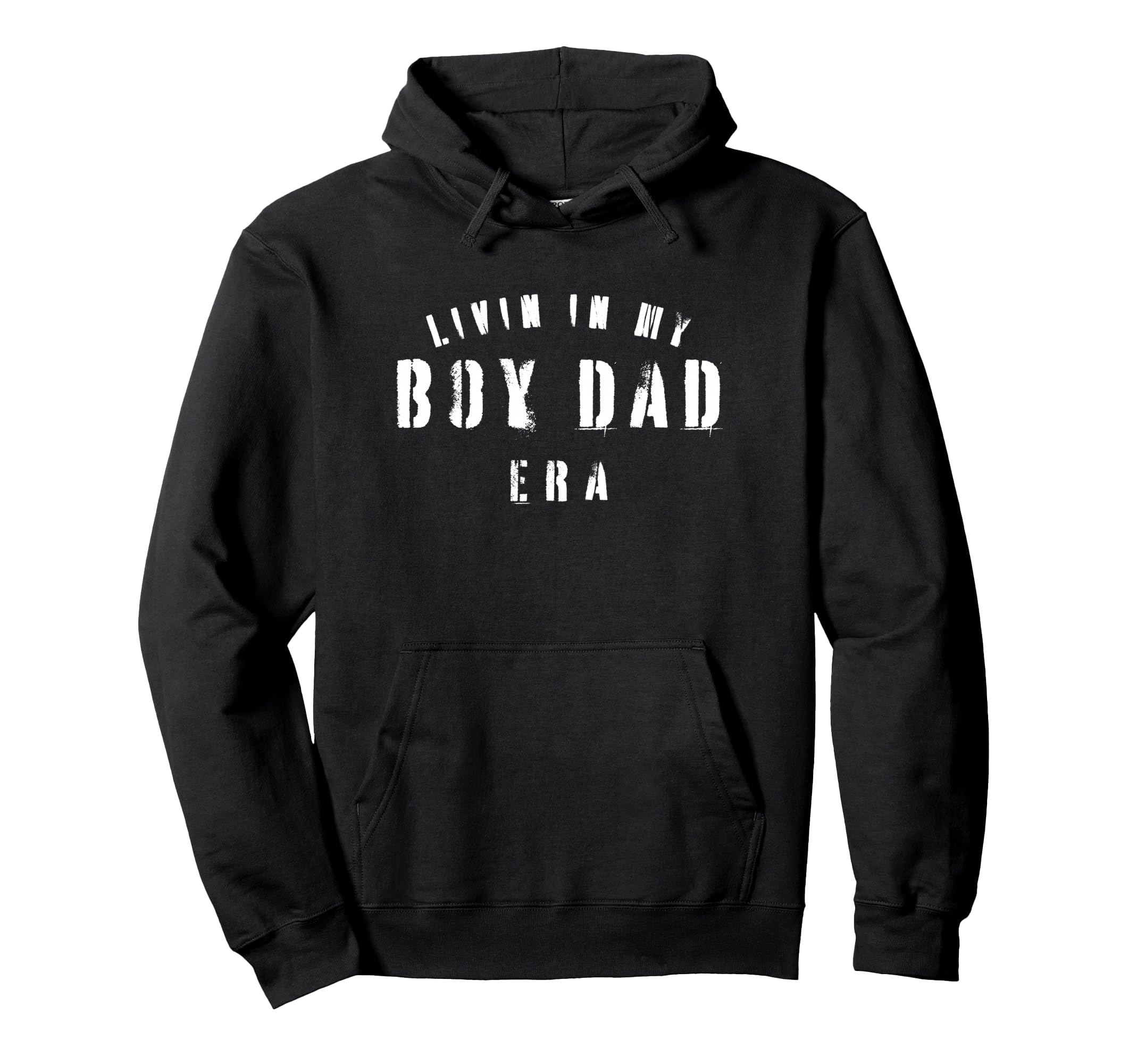 Living My Dad Era Hoodie - Minimalist Print Unisex - T-Shirt, Sweatshirt, Hoodie