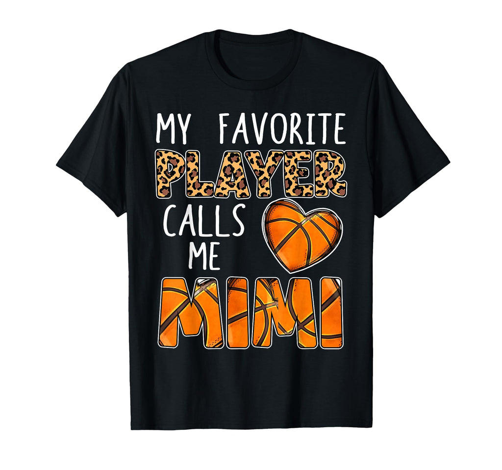 Basketball Mimi My Favorite Player T-Shirt - Unique Graphic for Adults - T-Shirt, Sweatshirt, Hoodie