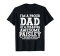 Dad Paisley Personalized Name Funny T-Shirt - Trendy Graphic Unisex - T-Shirt, Sweatshirt, Hoodie