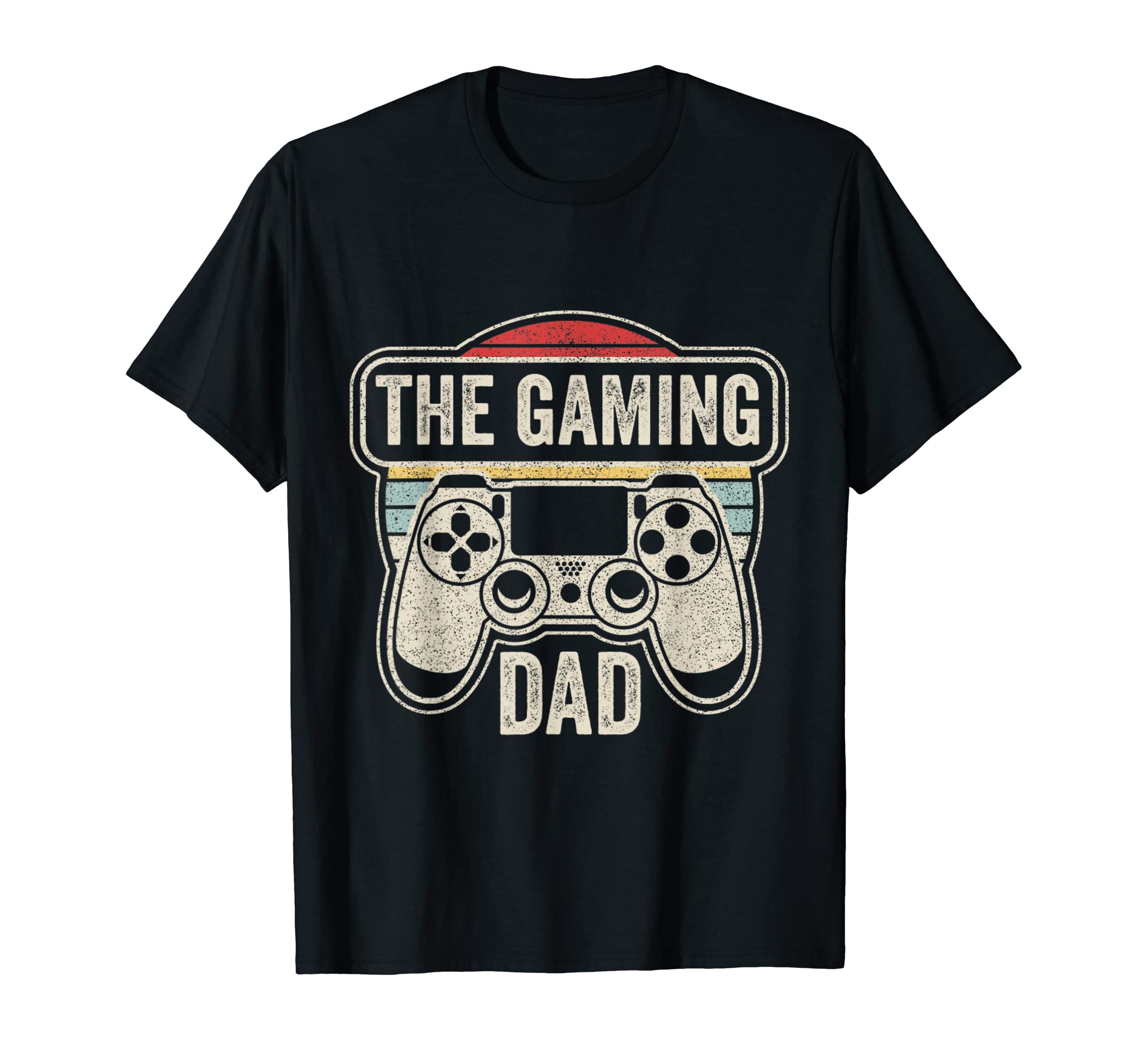 Gaming Dad Game Controller Video T-Shirt - Fun Novelty Design for Adults - T-Shirt, Sweatshirt, Hoodie