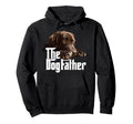 Dog Father Brown Labrador Chocolate Hoodie - Unique Graphic Unisex - T-Shirt, Sweatshirt, Hoodie