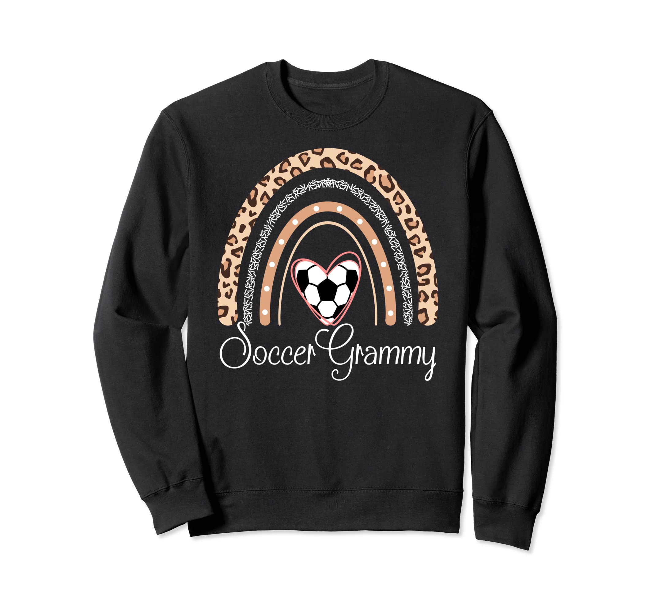 Soccer Grammy Boho Rainbow Funny Sweatshirt - Minimalist Print Men Women - T-Shirt, Sweatshirt, Hoodie