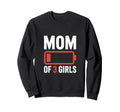 Mom 3 Funny Exhausted Mother Sweatshirt - Novelty Apparel for Adults - T-Shirt, Sweatshirt, Hoodie