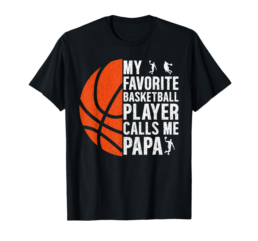 My Favorite Basketball Player Calls Me T-Shirt - Trendy Graphic for Adults - T-Shirt, Sweatshirt, Hoodie