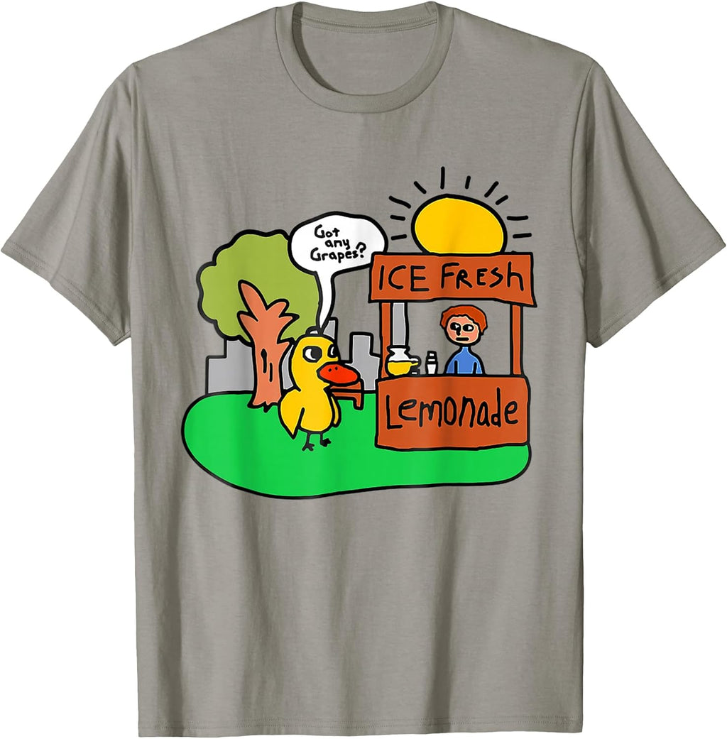Ice Fresh Lemonade Got Any Grapes Duck Funny Gift - Adult & Kids T-Shirts, Sweatshirts & Hoodies apparel design preview 1
