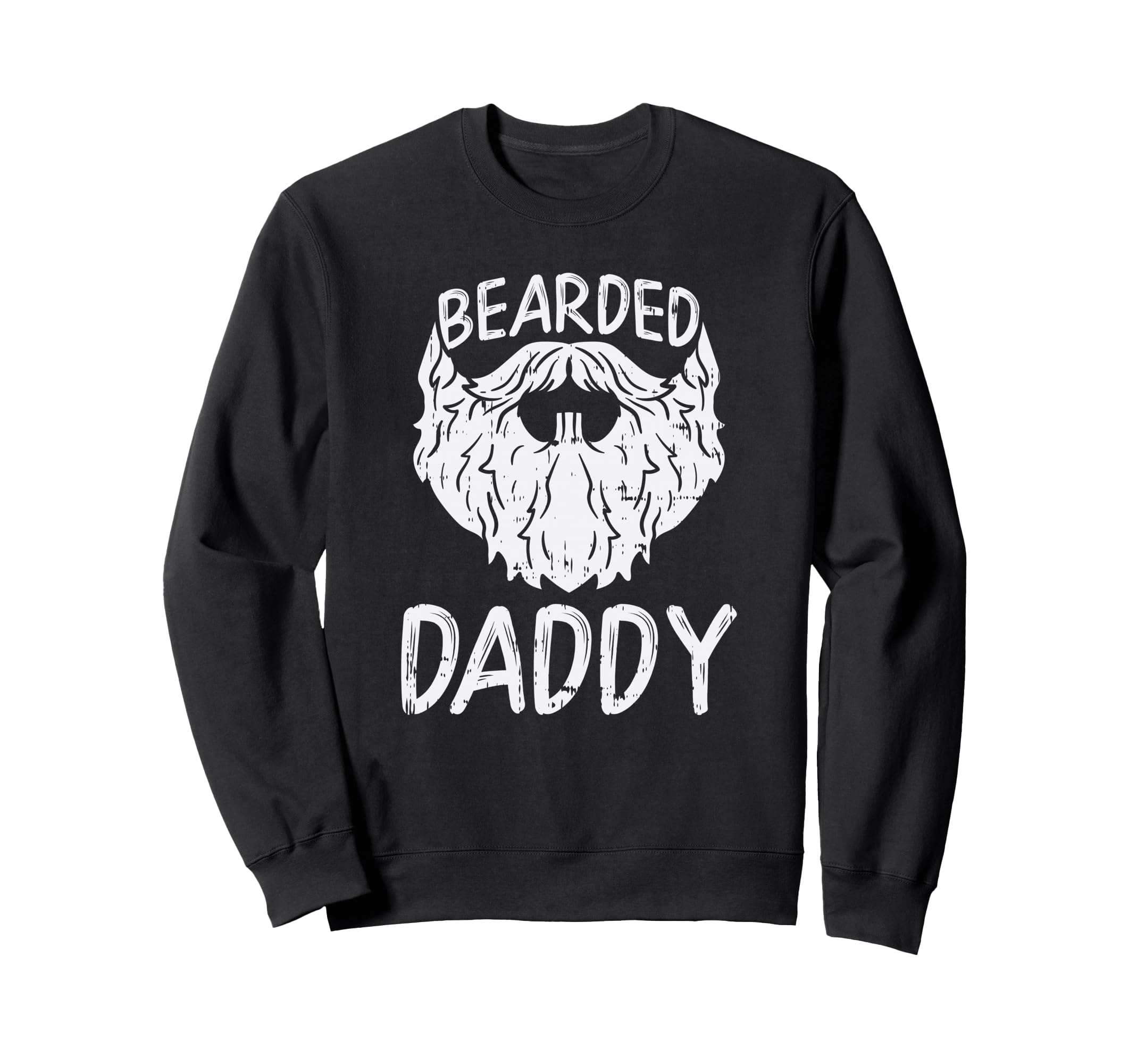Bearded Daddy Son And Dad Sweatshirt - Aesthetic Graphic for Adults - T-Shirt, Sweatshirt, Hoodie