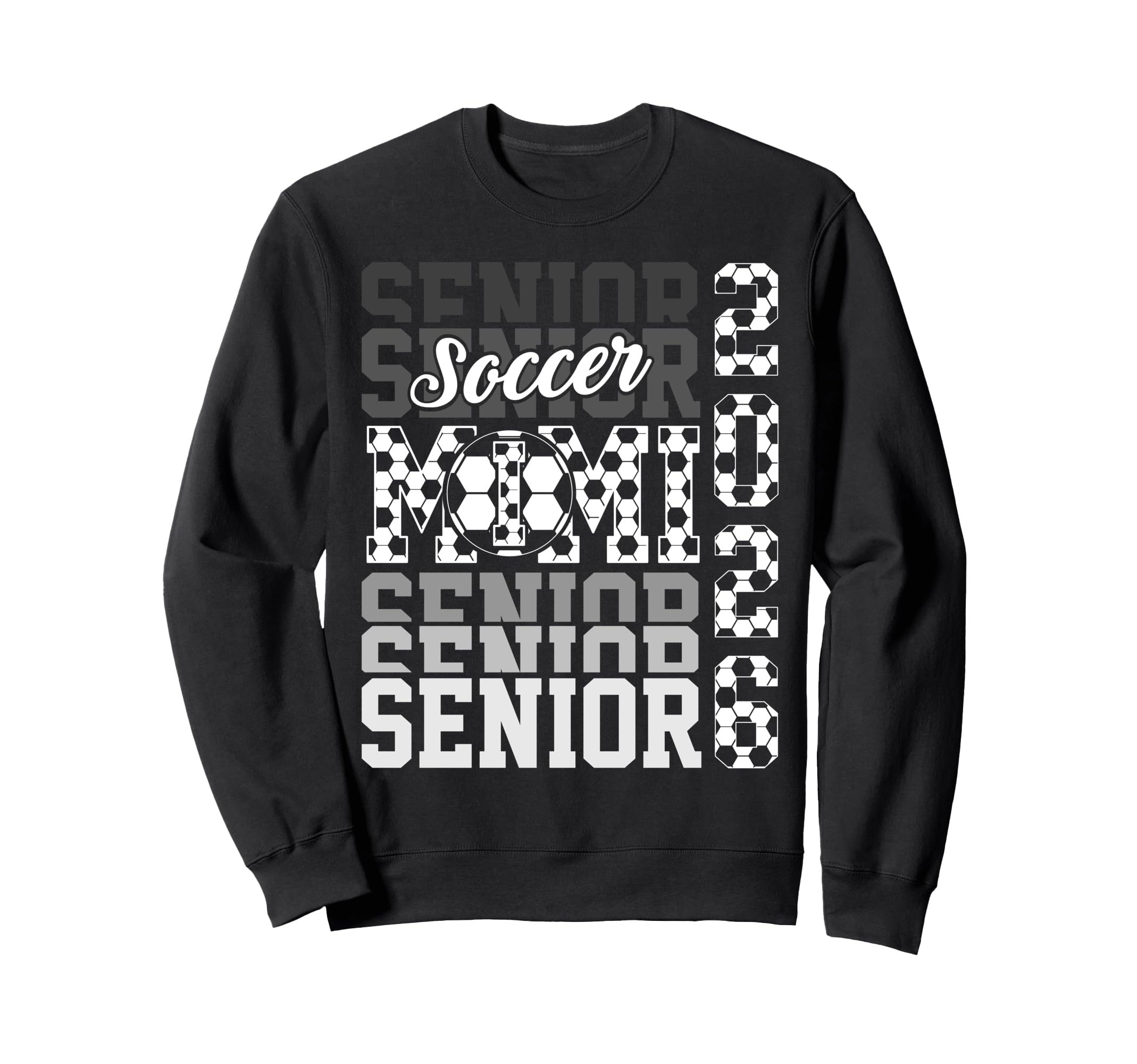 2026 Soccer Senior Mimi Graduation Sweatshirt - Minimalist Print Unisex - T-Shirt, Sweatshirt, Hoodie