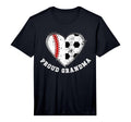 Mens Proud Soccer Baseball Grandma T-Shirt - Novelty Apparel Unisex - T-Shirt, Sweatshirt, Hoodie