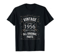 1956 All Original Parts Birthday T-Shirt - Fun Novelty Design for Adults - T-Shirt, Sweatshirt, Hoodie