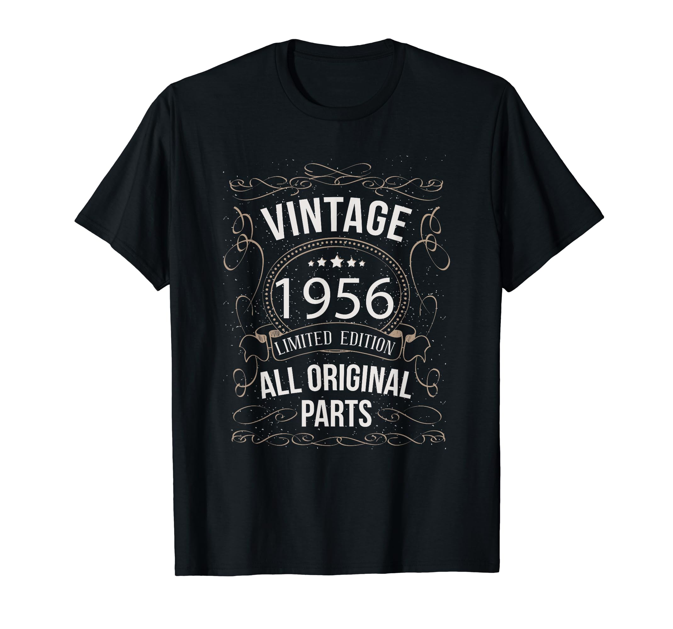 1956 All Original Parts Birthday T-Shirt - Fun Novelty Design for Adults - T-Shirt, Sweatshirt, Hoodie