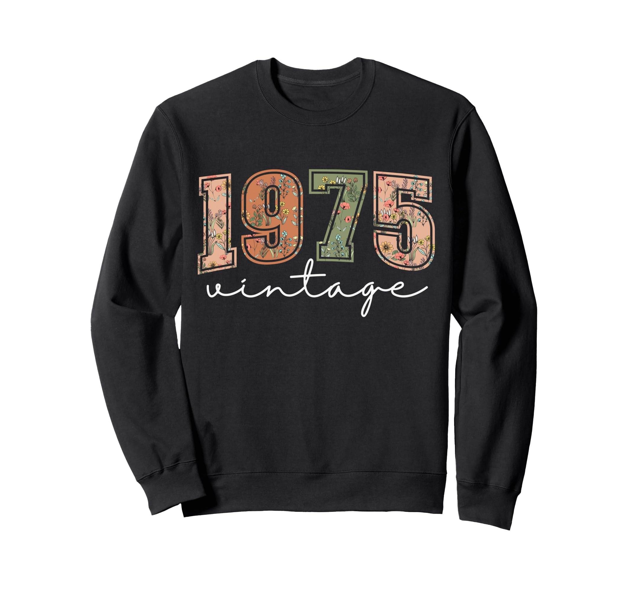 50 Years Old 1975 50Th Birthday Sweatshirt - Graphic Print Men Women - T-Shirt, Sweatshirt, Hoodie