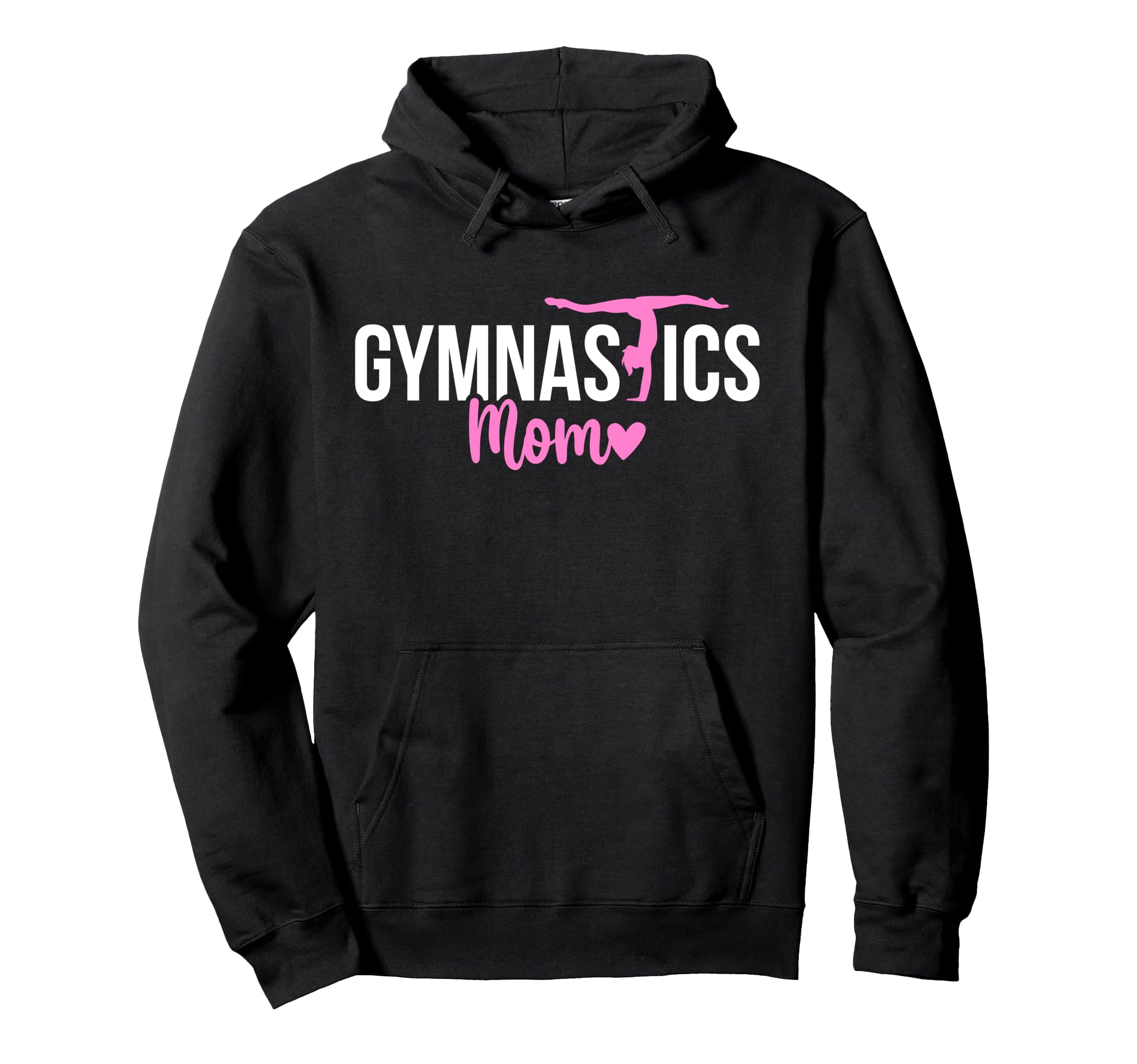 Gymnastics Mom Gymnast Mother Hoodie - Trendy Graphic for Adults - T-Shirt, Sweatshirt, Hoodie