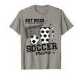 Hot Mess Always Stressed Soccer Mama T-Shirt - Minimalist Print Men Women - T-Shirt, Sweatshirt, Hoodie