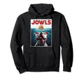 Funny American Bulldog Jowls Burger Hoodie - Fun Novelty Design Men Women - T-Shirt, Sweatshirt, Hoodie