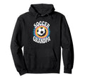 Soccer Grandpa Tie Dye Hoodie - Trendy Graphic for Adults - T-Shirt, Sweatshirt, Hoodie