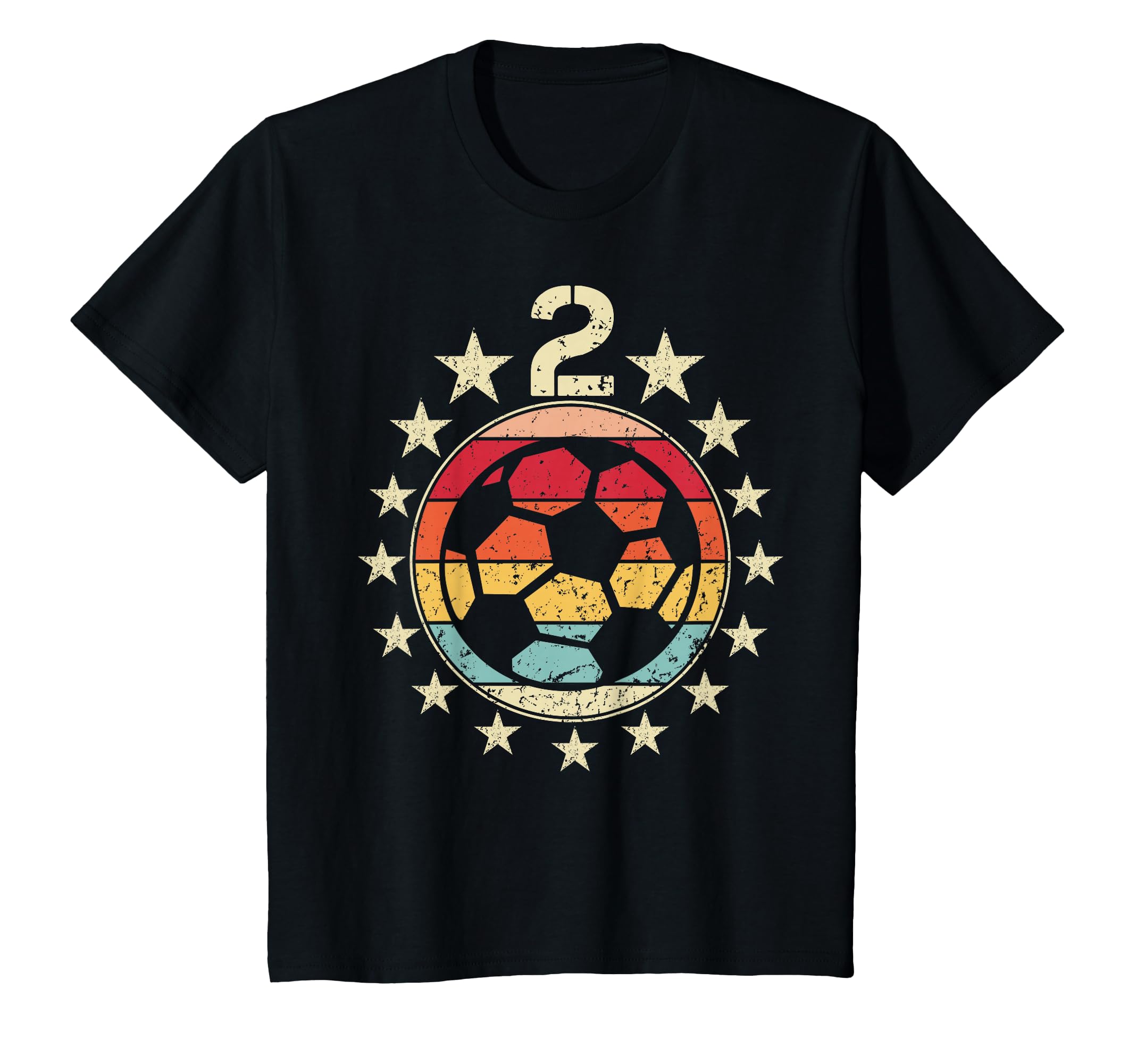 2Nd Birthday Soccer Second 2 Year Old T-Shirt - Graphic Print Unisex - T-Shirt, Sweatshirt, Hoodie