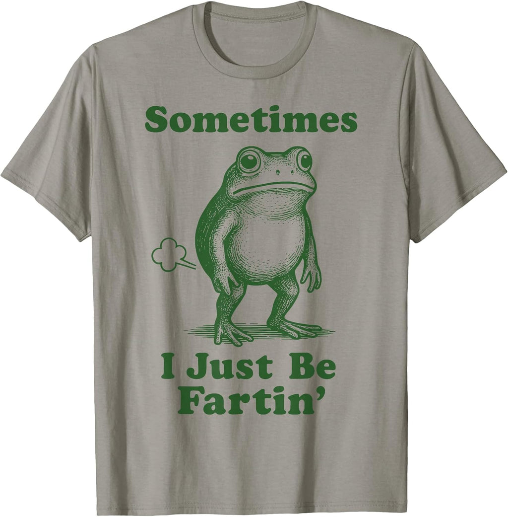 Sometimes I Just Be Fartin' Frog - Adult & Kids T-Shirts, Sweatshirts & Hoodies apparel design preview 1