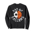 Fathers Day Dad Ballers Basketball Sweatshirt - Trendy Graphic for Adults - T-Shirt, Sweatshirt, Hoodie