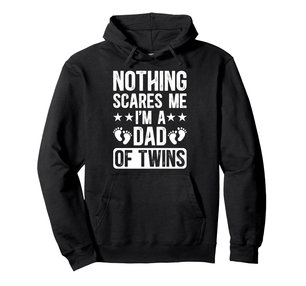 Im Dad Twins Proud Twin Dad Twin Hoodie - Fun Novelty Design for Adults - T-Shirt, Sweatshirt, Hoodie