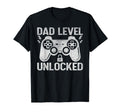 Dad Level Unlocked Gaming Gamer New Dad T-Shirt - Trendy Graphic Unisex - T-Shirt, Sweatshirt, Hoodie
