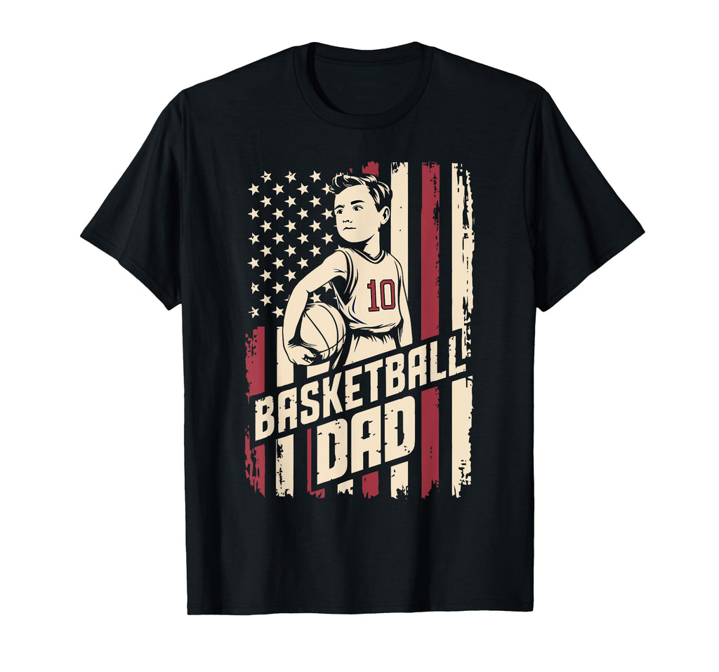 Basketball Dad Funny Sports Father T-Shirt - Graphic Print Men Women - T-Shirt, Sweatshirt, Hoodie