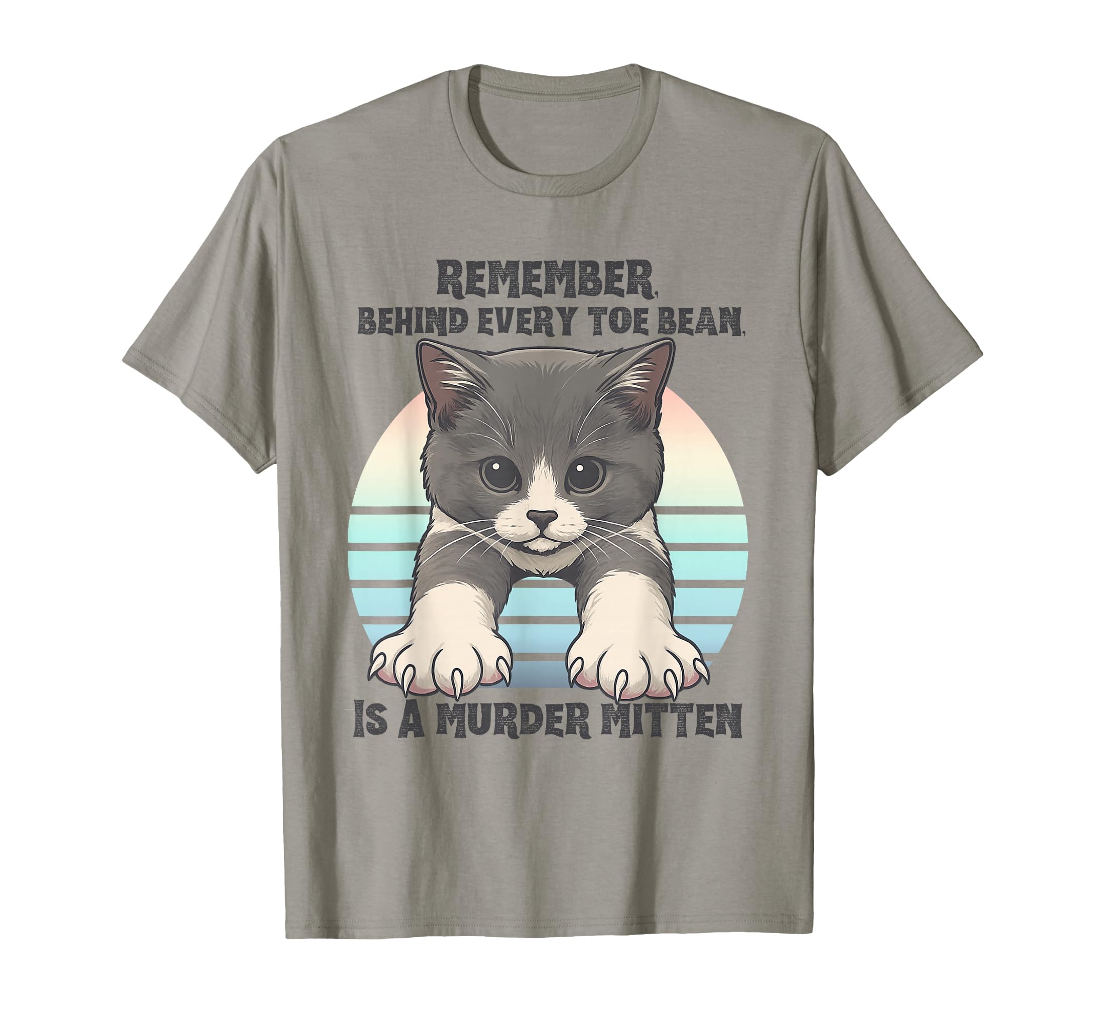 Murder Mittens Funny Cat Kitten Toe T-Shirt - Custom Art Print Men Women - T-Shirt, Sweatshirt, Hoodie