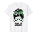 Mom Ballers Messy Bun Womens Funny T-Shirt - Minimalist Print Unisex - T-Shirt, Sweatshirt, Hoodie