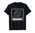 Cranky Bicycle Dad Cycling Crank Crew Bike T-Shirt - Trendy Graphic Unisex - T-Shirt, Sweatshirt, Hoodie