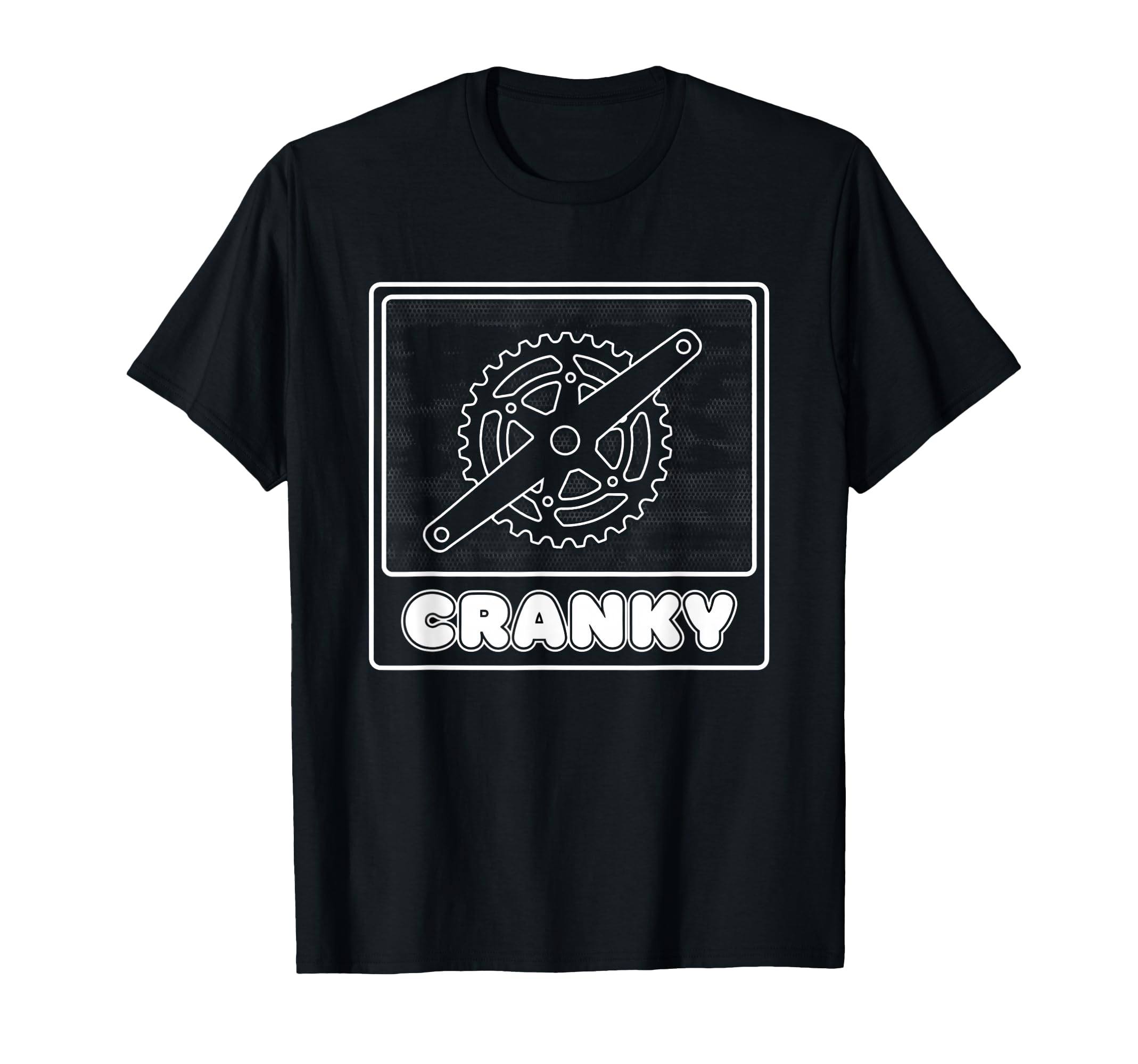 Cranky Bicycle Dad Cycling Crank Crew Bike T-Shirt - Trendy Graphic Unisex - T-Shirt, Sweatshirt, Hoodie