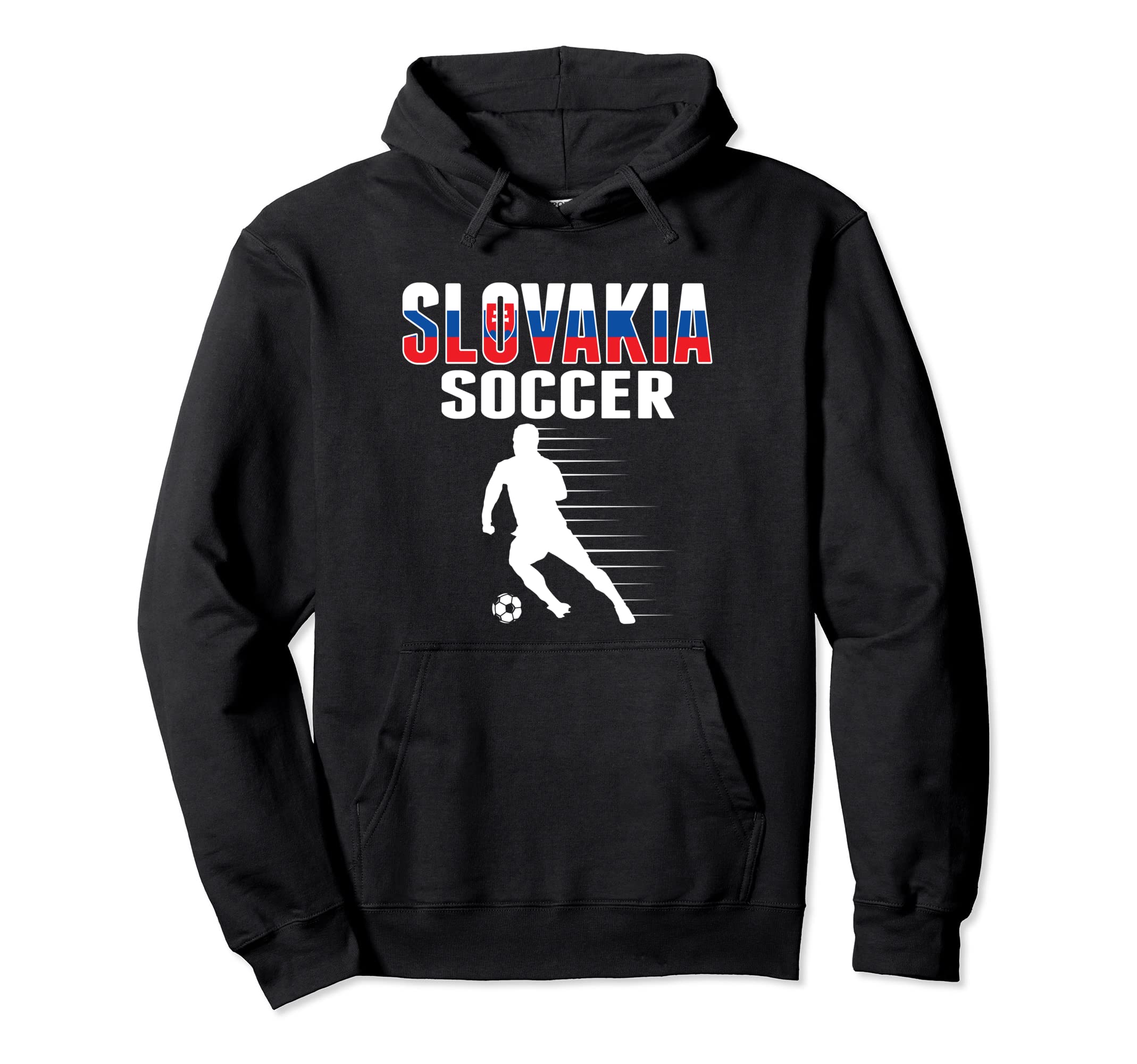 Slovakia Soccer Fans Jersey Proud Hoodie - Casual Everyday Wear for Adults - T-Shirt, Sweatshirt, Hoodie