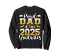 Proud Dad Two 2025 Graduates Funny Sweatshirt - Minimalist Print Men Women - T-Shirt, Sweatshirt, Hoodie