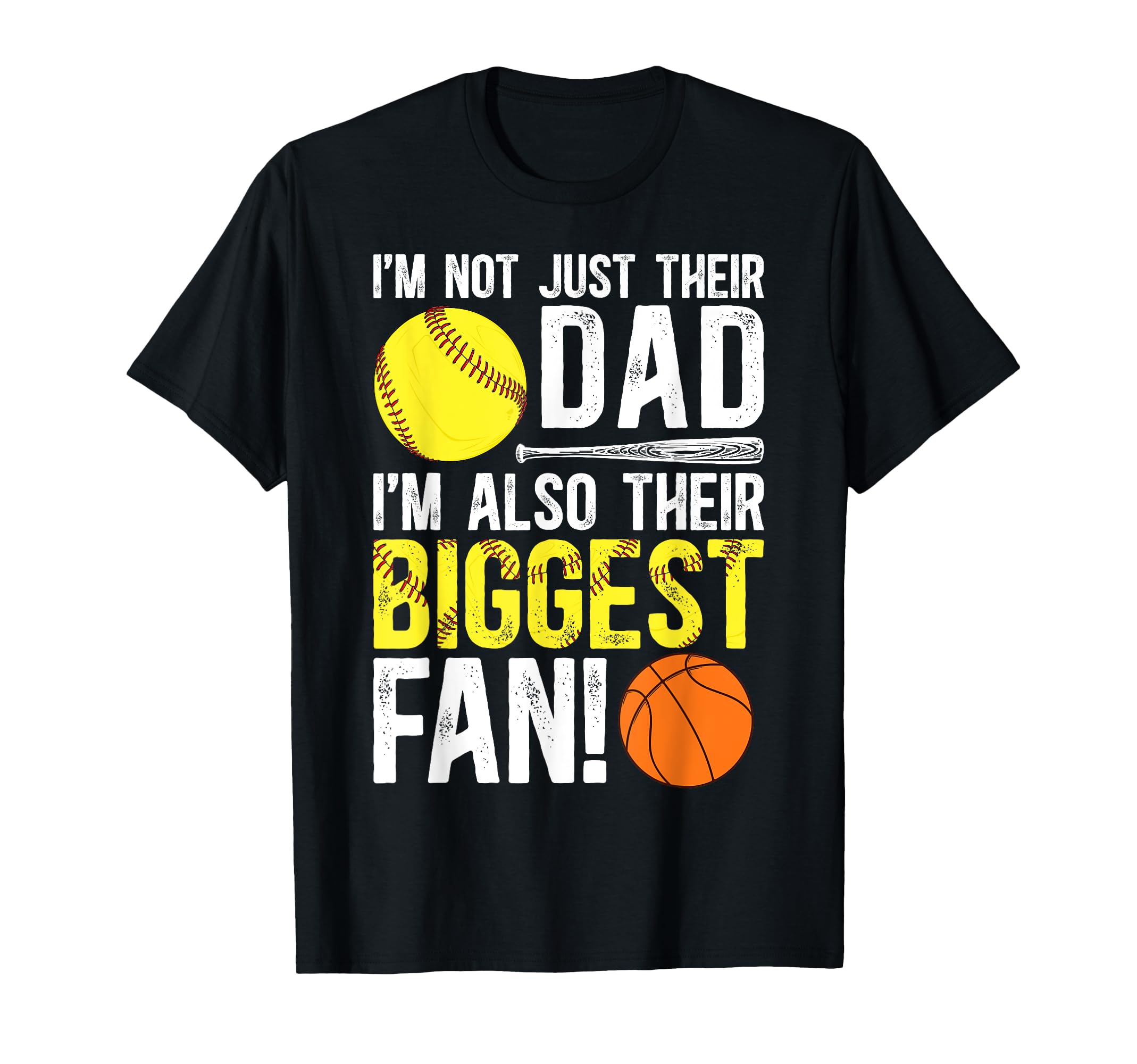 Their Biggest Fan Softball Basketball T-Shirt - Aesthetic Graphic Unisex - T-Shirt, Sweatshirt, Hoodie