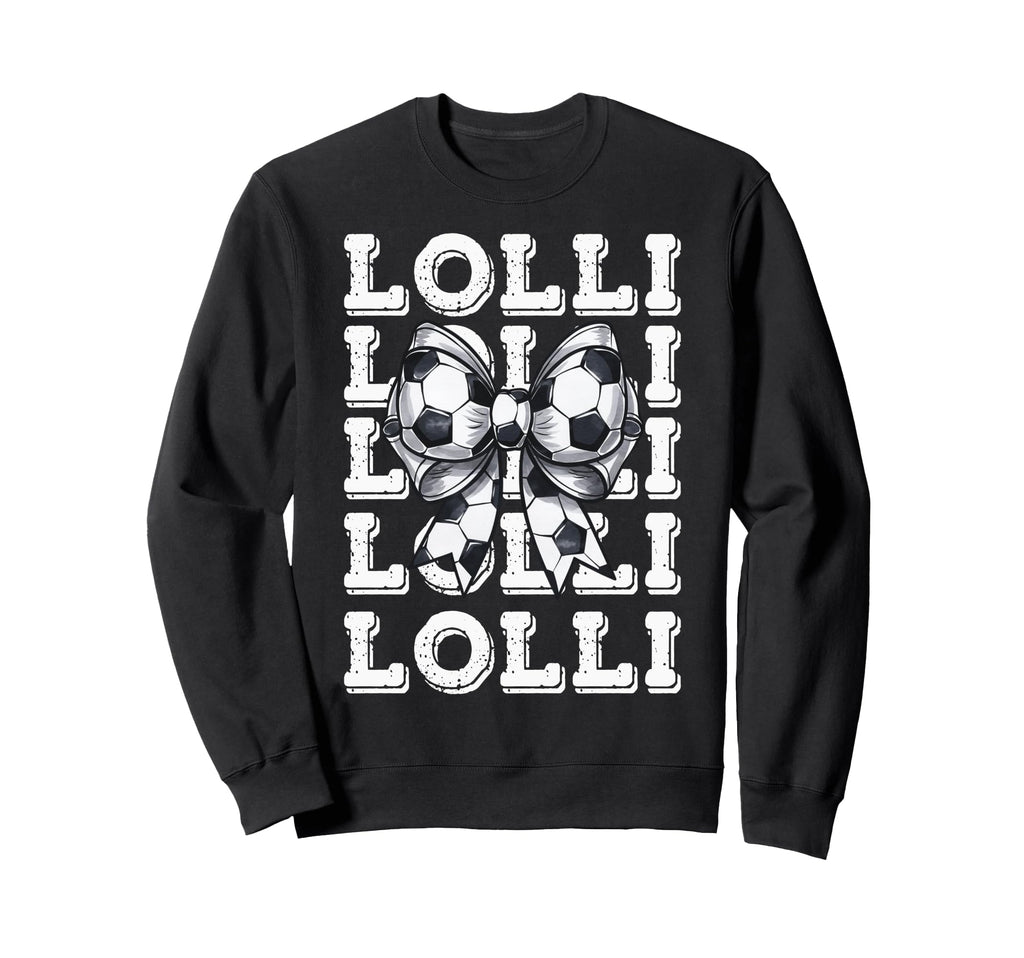 Coquette Soccer Lolli Matching Family Sweatshirt - Trendy Graphic Unisex - T-Shirt, Sweatshirt, Hoodie