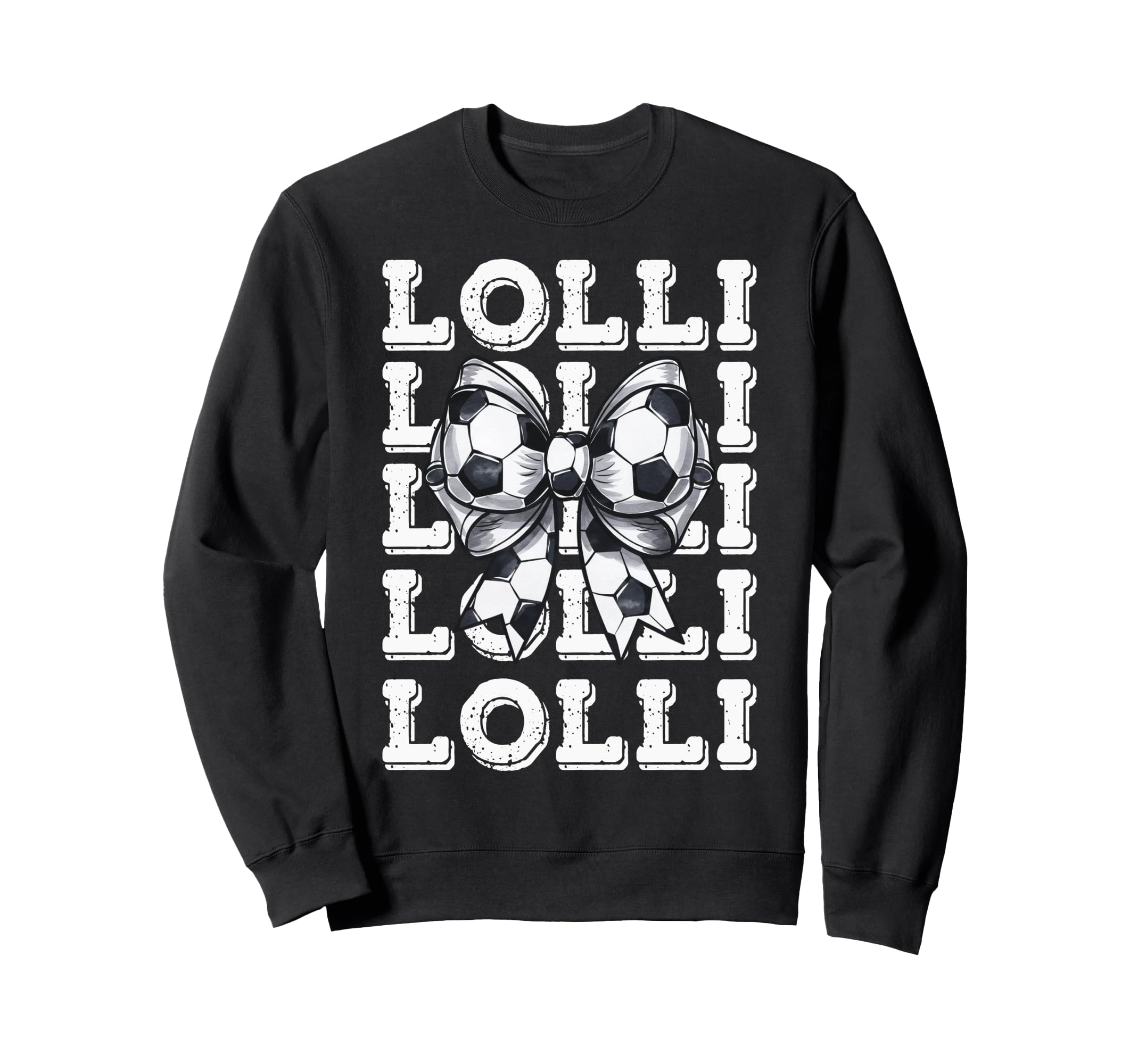 Coquette Soccer Lolli Matching Family Sweatshirt - Trendy Graphic Unisex - T-Shirt, Sweatshirt, Hoodie