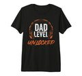 Mens Video Game Fathers Day Dad Level T-Shirt - Unique Graphic Men Women - T-Shirt, Sweatshirt, Hoodie