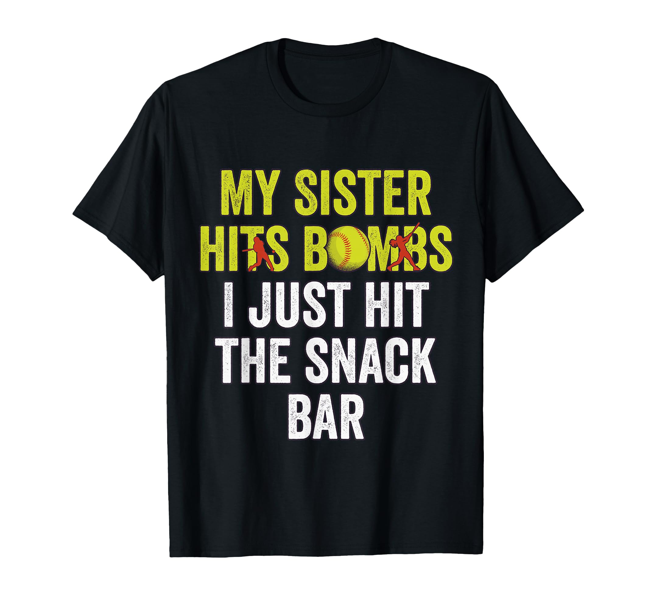 Softball Brother Funny Softball T-Shirt - Casual Everyday Wear for Adults - T-Shirt, Sweatshirt, Hoodie