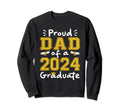 Proud Dad Class 2024 Graduate Sweatshirt - Unique Graphic for Adults - T-Shirt, Sweatshirt, Hoodie