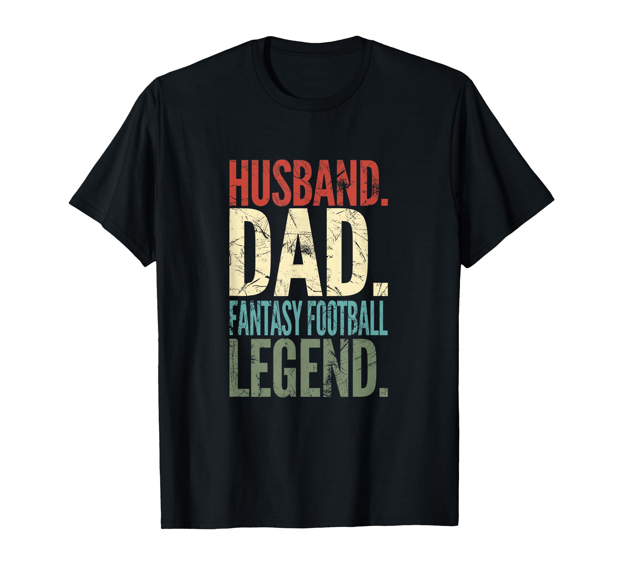 Husband Dad Fantasy Football Legend T-Shirt - Aesthetic Graphic for Adults - T-Shirt, Sweatshirt, Hoodie