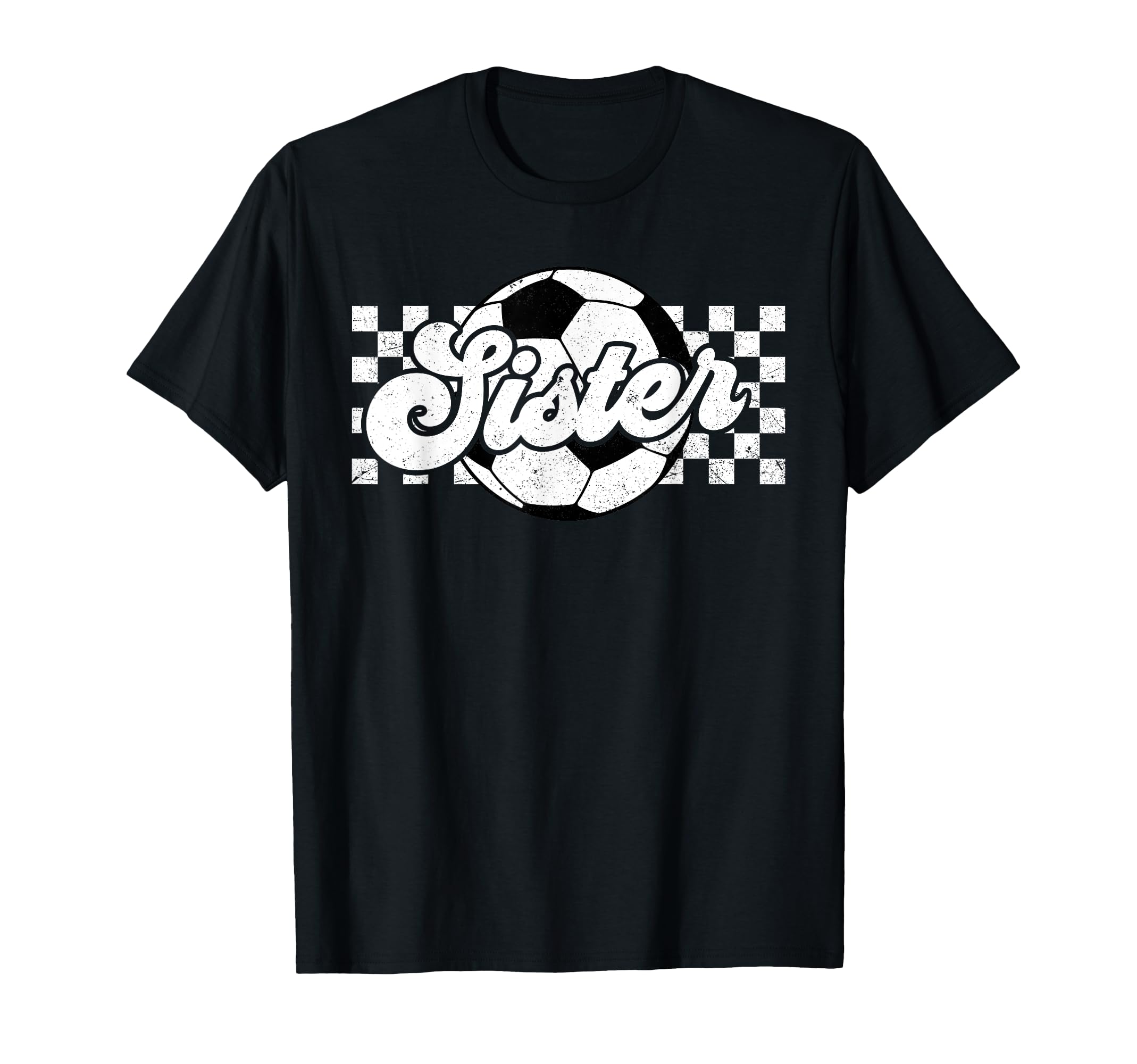 Soccer Sister Little Family Mothers T-Shirt - Custom Art Print Men Women - T-Shirt, Sweatshirt, Hoodie