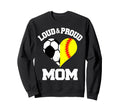 Loud Proud Mom Soccer Softball Sweatshirt - Aesthetic Graphic Men Women - T-Shirt, Sweatshirt, Hoodie