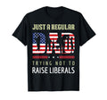 Just Regular Dad Trying Not To Raise T-Shirt - Aesthetic Graphic Men Women - T-Shirt, Sweatshirt, Hoodie