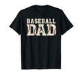 Baseball Dad Matching Family Sports T-Shirt - Custom Art Print Unisex - T-Shirt, Sweatshirt, Hoodie
