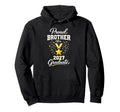 Graduation School Senior Proud Brother Hoodie - Custom Art Print Men Women - T-Shirt, Sweatshirt, Hoodie