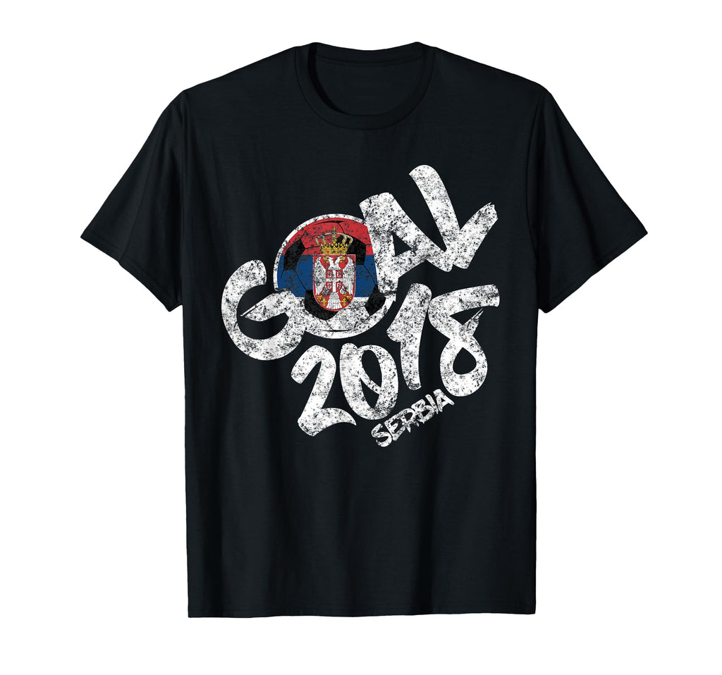 Serbian Football Serbia Soccer Goal T-Shirt - Novelty Apparel Men Women - T-Shirt, Sweatshirt, Hoodie