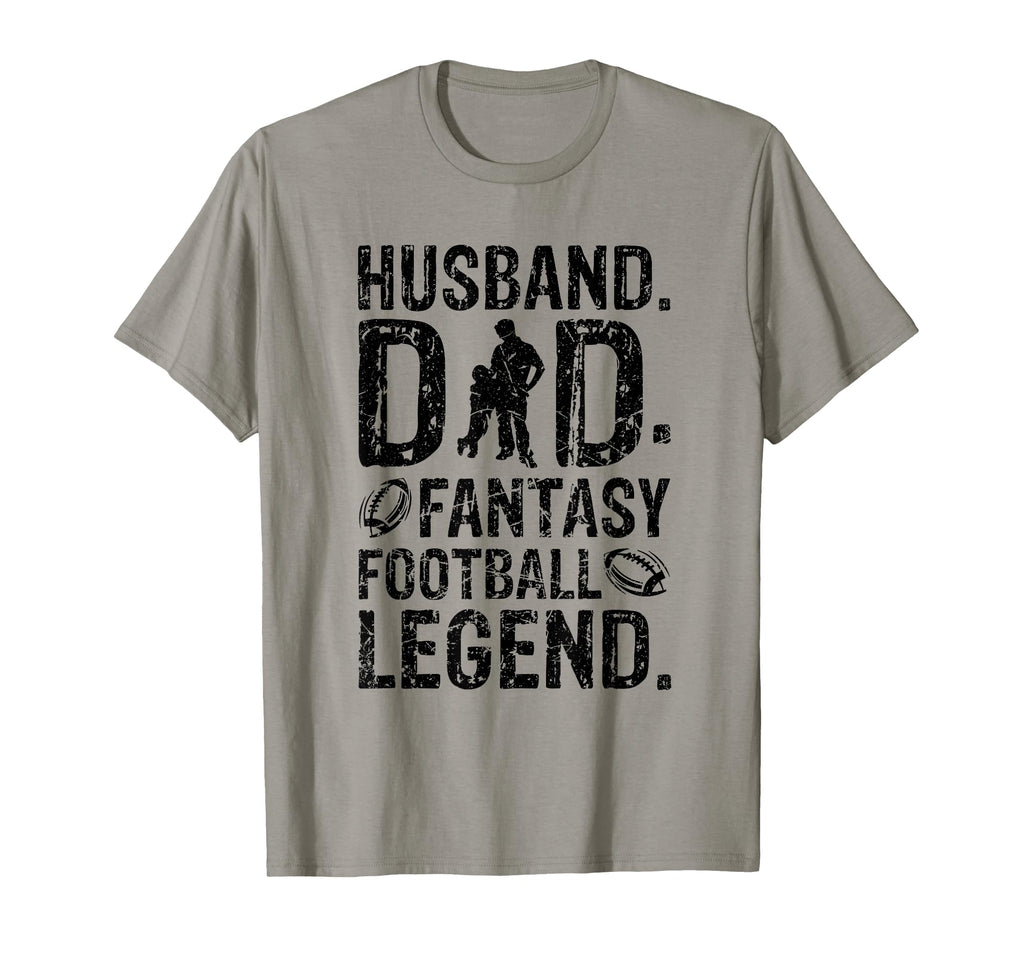 Husband Dad Fantasy Football Legend T-Shirt - Unique Graphic Men Women - T-Shirt, Sweatshirt, Hoodie
