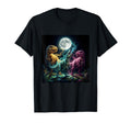Trex Dinosaur Mom Dad Funny T-Shirt - Casual Everyday Wear for Adults - T-Shirt, Sweatshirt, Hoodie