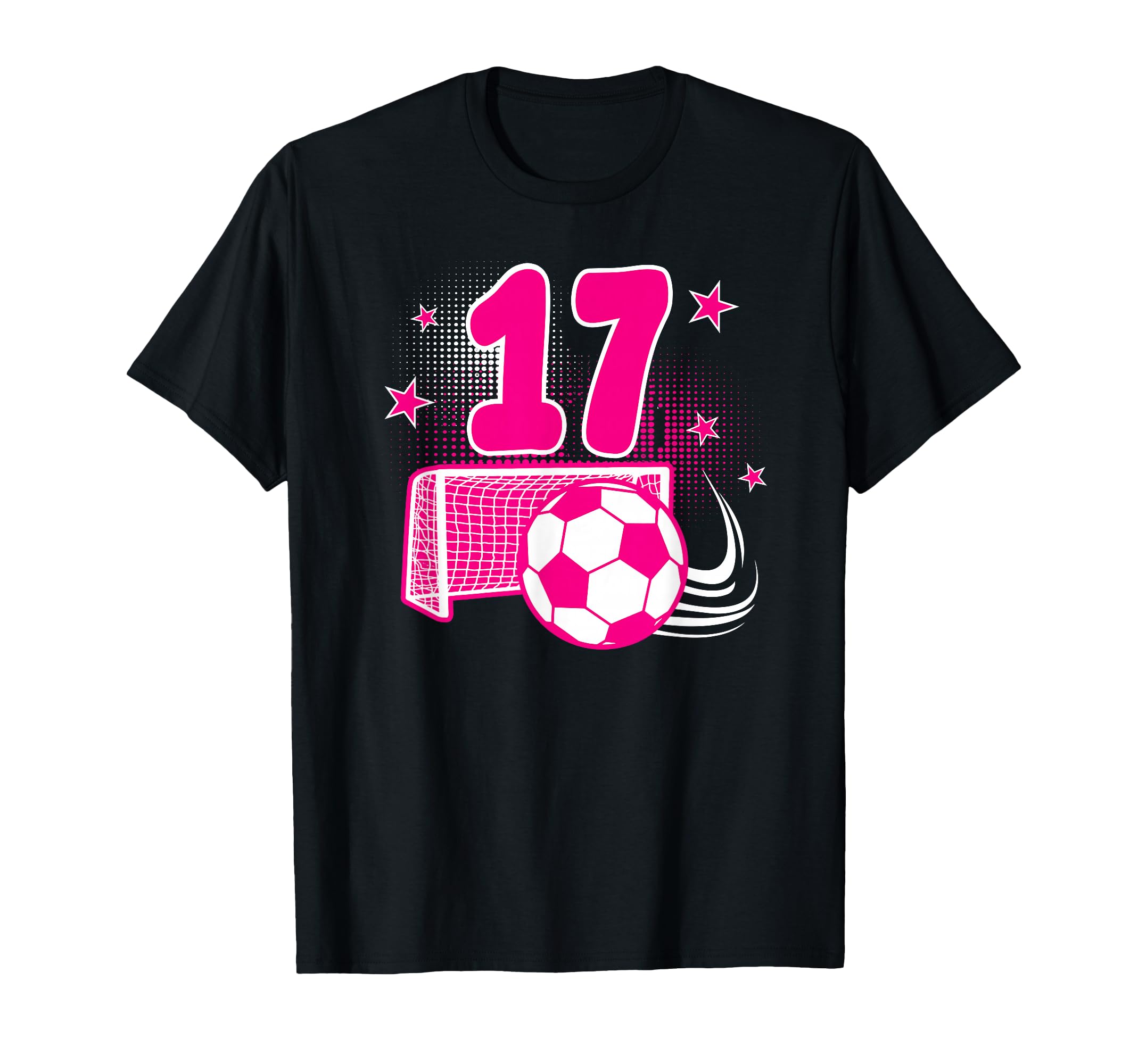 17 Years Old Birthday 17Th Soccer T-Shirt - Aesthetic Graphic Unisex - T-Shirt, Sweatshirt, Hoodie