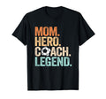 Mom Hero Soccer Coach Legend Funny T-Shirt - Custom Art Print for Adults - T-Shirt, Sweatshirt, Hoodie